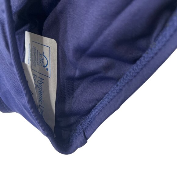 Andie Swim Bikini Bottom Womens XL Navy Blue Solid Cheeky High Quality Swimwear - Picture 5 of 5